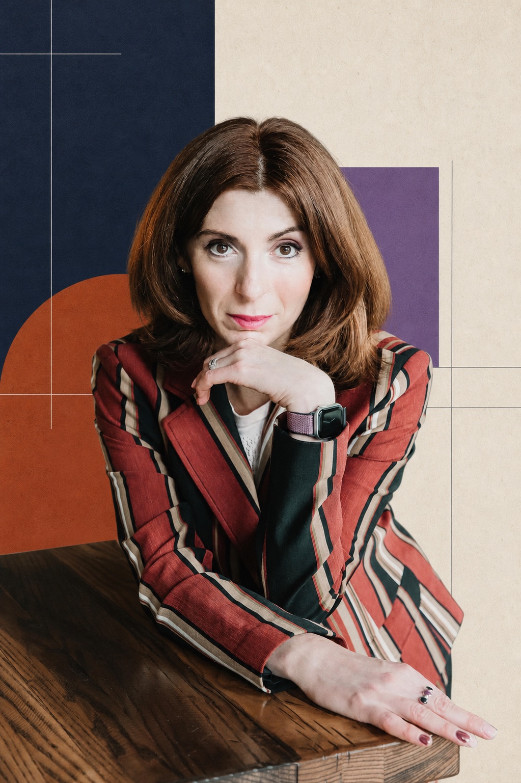 Editorial portrait of Svetlana Gershman